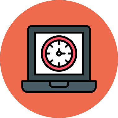 Web ve mobil renkli vektör simgesi.