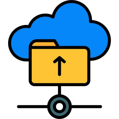 Bulut hesaplama. Web simgesi