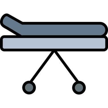 Beyzbol sopası, illüstrasyon, vektör, beyaz arka plan.