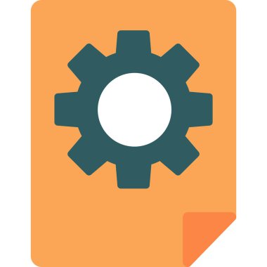 dişli ayarlama vektör simgesi