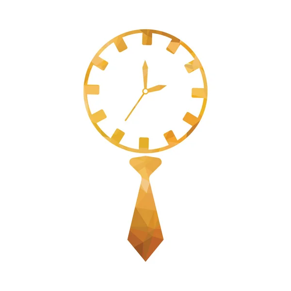 Επιχειρηματίας Ρολόι Χρόνο Εικονίδιο Διανυσματική Απεικόνιση Σχεδιασμό Διανυσματική Απεικόνιση — Διανυσματικό Αρχείο