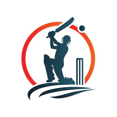 Kriket Oyuncusunun Logosu Yüzük Şeklinde Tasarımı