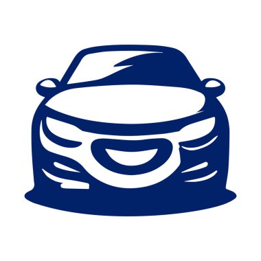 Otomatik araba logosu tasarımı Vektör İllüstrasyonu