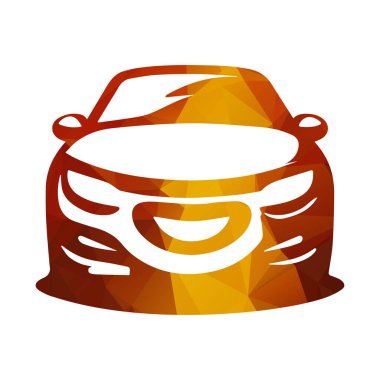 Otomatik araba logosu tasarımı Vektör İllüstrasyonu