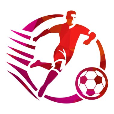 Eşsiz Biçim Yüzük Resimlerinin İçindeki Futbolcu