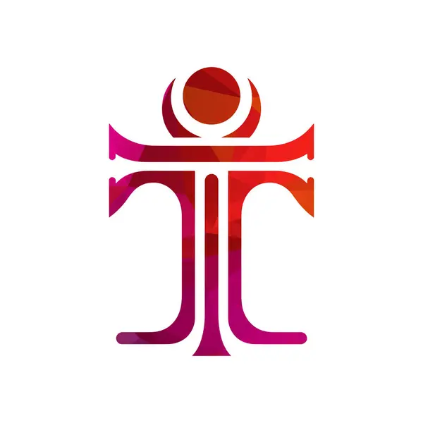 Ağaç logosu tasarımı vektör çizimi