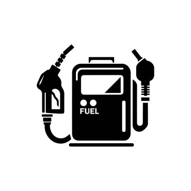 Siyah ve Beyaz Yakıt Pompası Simge ResmiComment