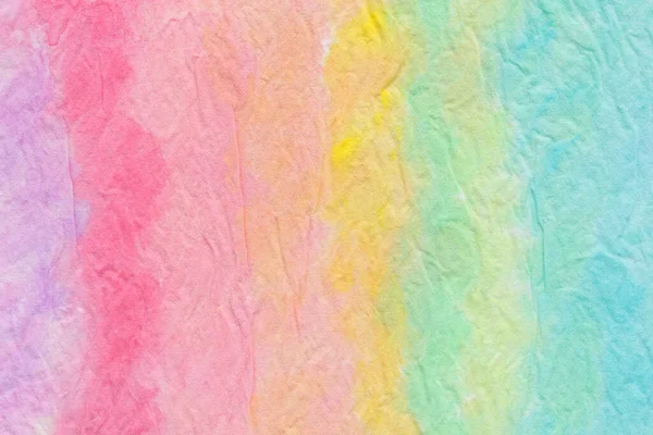 Japanese vintage rainbow color paper texture background or natural grunge canvas abstract