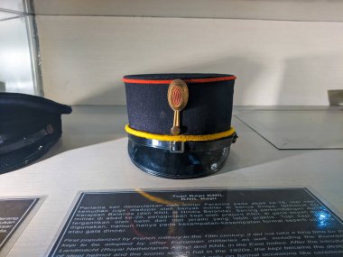 Sepuluh Kasım Müzesi 'nde sergilenen kepi şapkası.