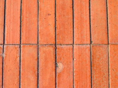 kırmızı tuğlalı döşeme dokusu arkaplanı