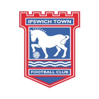 ipswich kasabasının logosu. Surabaya, Endonezya - 23 Haziran 2024