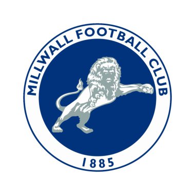 Millwall logosu. Surabaya, Endonezya - 23 Haziran 2024