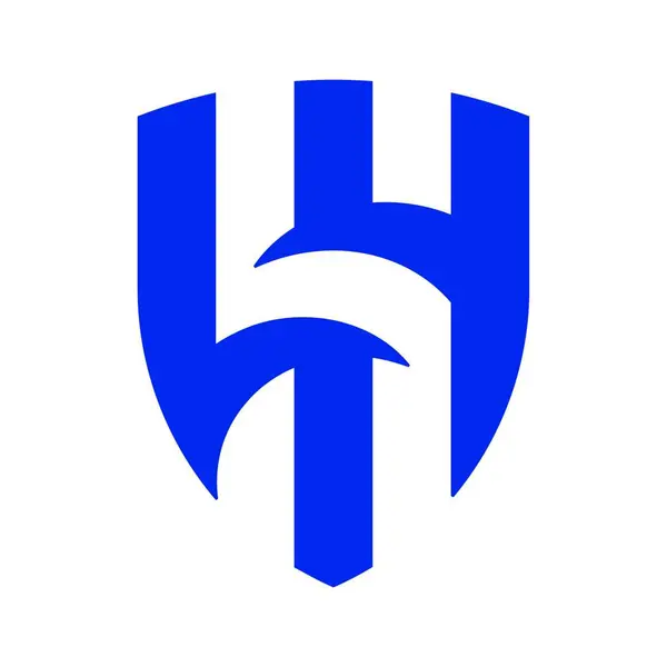 stock image al hilal logo. surabaya, indonesia - 23 june 2024