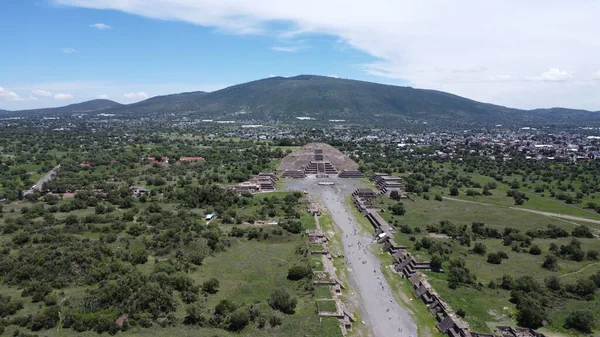 stock image The Pyramid of the Moon, Teotihuacan