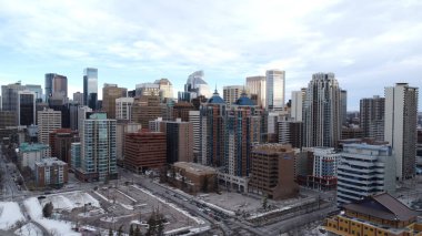 Kanada 'nın Calgary şehrinde bir iş merkezi.