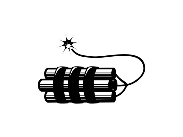 Іконка Бомби Вибуховий Матеріал — стоковий вектор