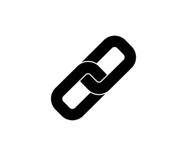 zincir simge vektör çizim 