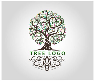 Yapraklı yeşil ağaç 