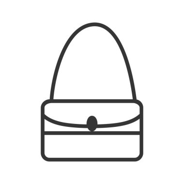 M-cüzdan basit simgesi, vektör çizim 