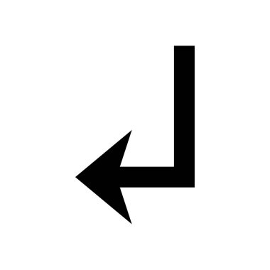 ok simgesi vektör illüstrasyonu 