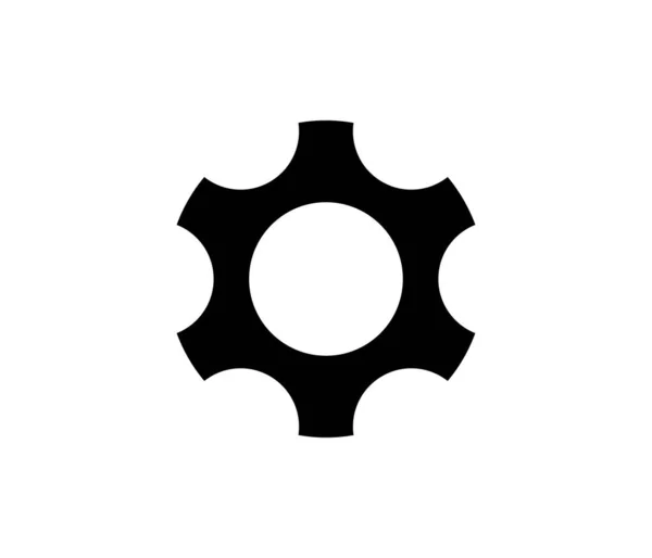 抽象的なロゴデザイン幾何学的なサークル形状 アイコンベクトル — ストックベクタ