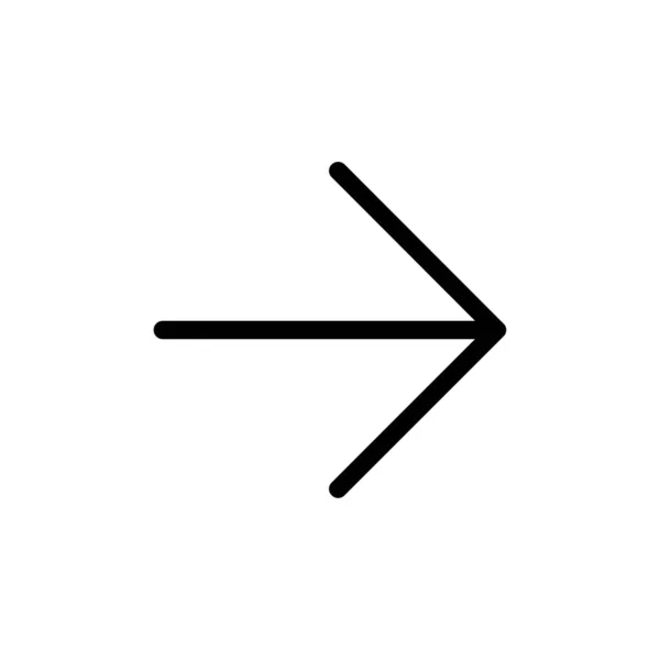 Stylized Arrow Icon Banner Vector Illustration — Stock Vector