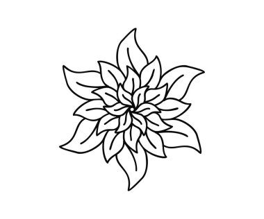 Modelleştirilmiş yuvarlak mandala desenli afiş, vektör illüstrasyonu 