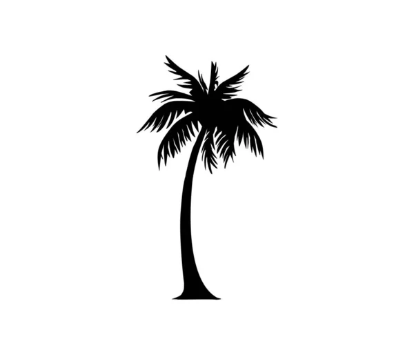 棕榈树图标标志设计模板向量 — 图库矢量图片