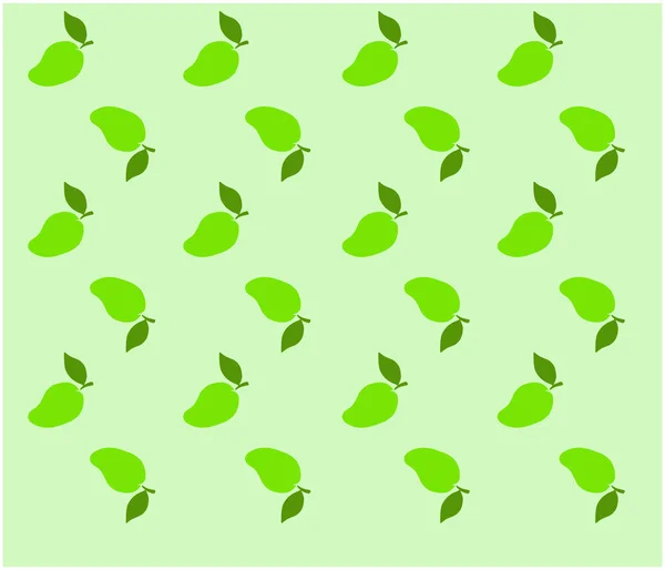 Fond Feuille Vert Avec Fond Blanc — Image vectorielle