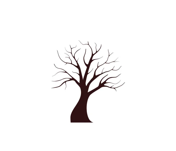 Árvore Ícone Vetor Ilustração —  Vetores de Stock