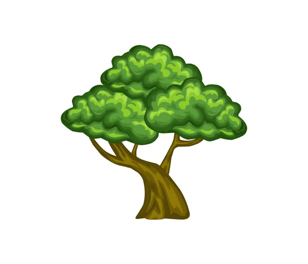 Tree Icon Vector Illustration — Stock Vector