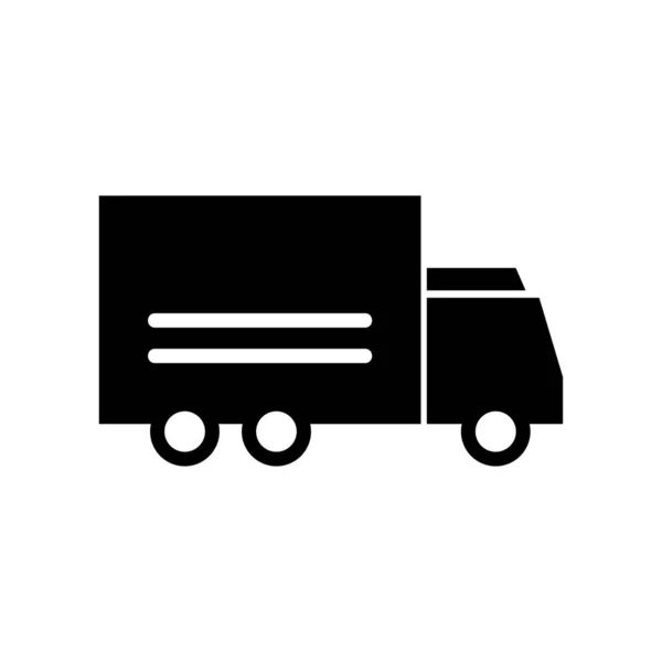 Іконка Вантажівки Векторна Ілюстрація Дизайн Логотип Шаблон — стоковий вектор