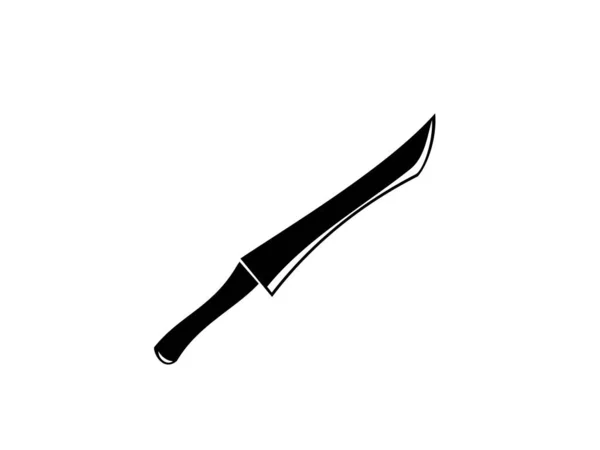 Иконка Ножа Векторная Иллюстрация — стоковый вектор