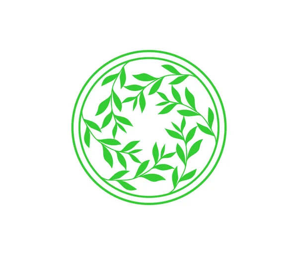 Πρότυπο Οικολογικού Λογότυπου Φύλλων Σχεδιασμός Λογότυπου Οικολογικού Εικονιδίου Διάνυσμα Αρχείου