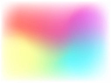 gökkuşağı gradyan arkaplan vektör çizimi