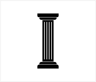 sütun simgesi çizimi