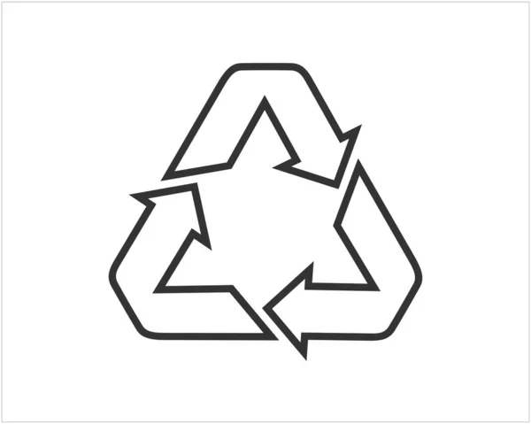 Recycle Pictogram Vector Illustratie — Stockvector