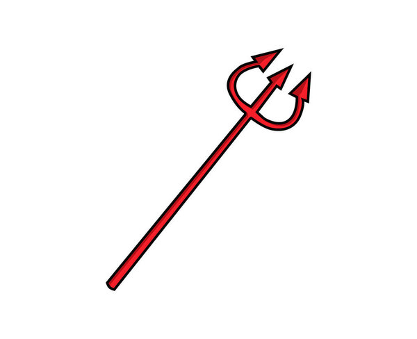trident icon vector illustration