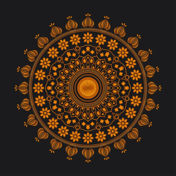 soyut süslemeli vektör illüstrasyonu