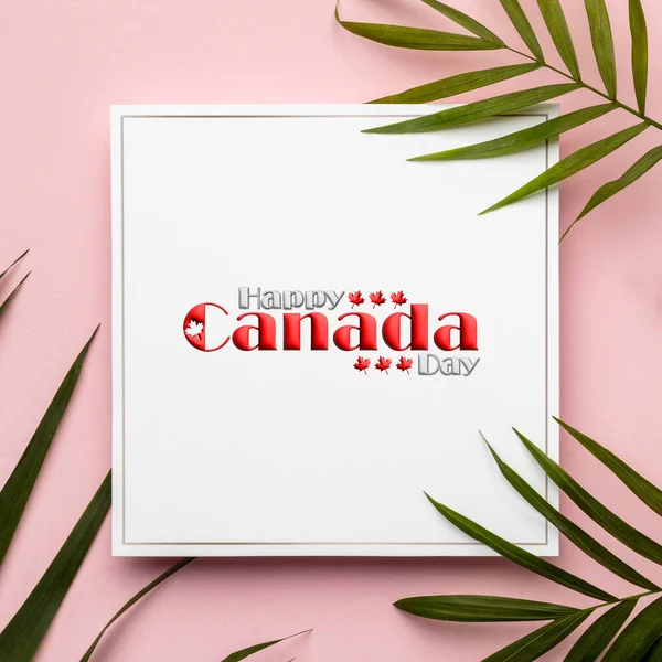 Kanada Günü Kutlaması, Bağımsızlık Günü Kutlaması, Kanada Bağımsızlık Günü Posteri, Bayrak Şablonu