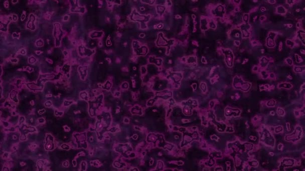 Liquid Glow Planet Surface Fancy Cloud Amoeba Moving Purple Loop — Stock Video