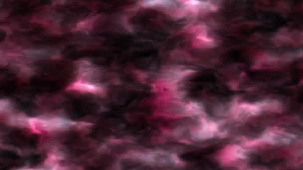 Chłodzenie Atmosfery Gazów Czerwonej Mgły Pętla Efektów Specjalnych Dymu — Wideo stockowe