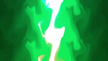 Dikey Yeşil Cehennem Ortadaki Döngü 'de Parlak