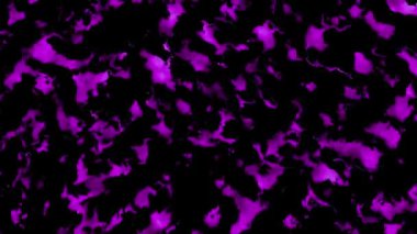 Koyu Ürkütücü Mor Sıvı Okyanus Dalgalanması Döngüsü