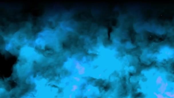 Inflamação Azul Intensa Inferno Inferno Scorching Efeitos Especiais — Vídeo de Stock