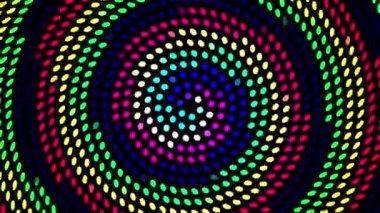 Renkli Spiral Polka Mandala I