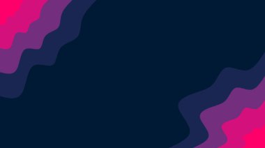 Özgeçmiş Mavi ve Magenta Organik Biçimi