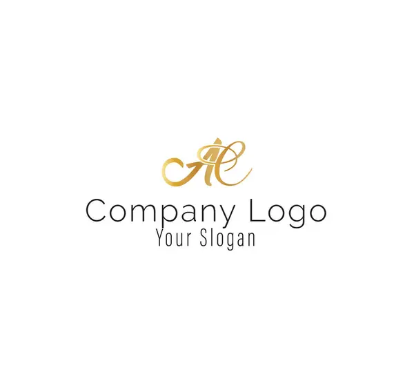 Modern Ae harfleri logosu, iş şirketi için ilk logo vektörü. Basit yaratıcı AE siyah harfi logosu..