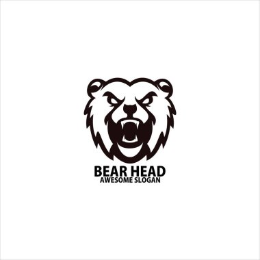 ayı başı logo tasarım çizgisi rengi