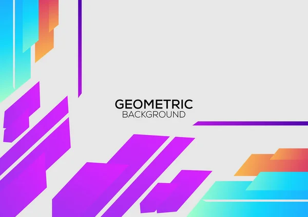 Minimalistische Moderne Abstrakte Geometrische Hintergrund — Stockvektor